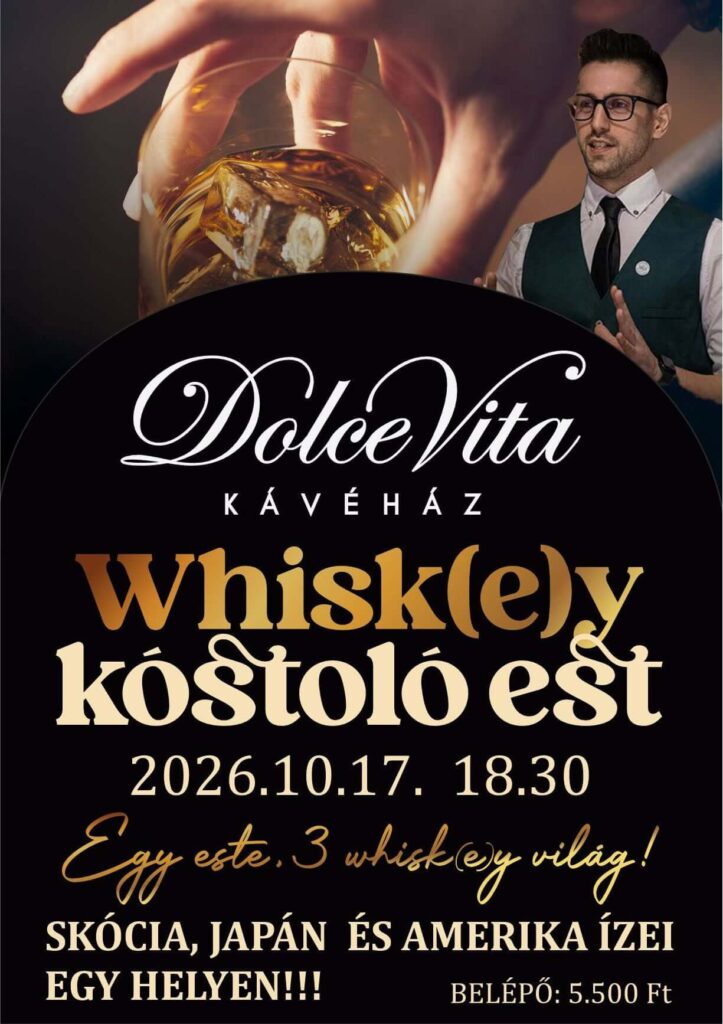 Whiskey kóstoló